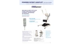 MedaCure - Model FS350-T - Patient Assist Lift - Brochure