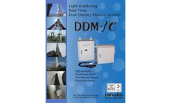 Tanaka - Model DDM-fc - Light Scattering Method Dust Density Meter - Brochure