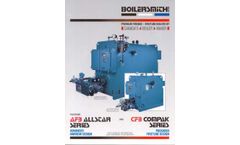Boilersmith - Model AF3 Series - 30-175 HP Firetube Boiler- Brochure