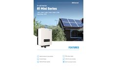 RENAC - Model R1 Mini Series - On-Grid Inverter Datasheet