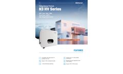 RENAC - Model N3 HV Series - Energy Storage System Datasheet