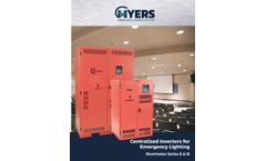 Myers EPS - Model Illuminator E&IE - Central Inverter System Brochure