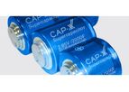 CAP-XX - Model GY12R8 - Large Cylindrical Cell Supercapacitor