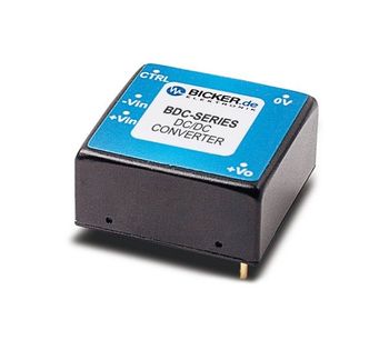 Bicker - Model BDC-1005CT - Fully Encapsulated DC/DC Converter