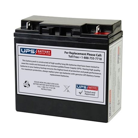 12V 18Ah Sealed Lead Acid Battery with F3 Terminals