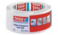 tesa - Model Professional 4665 - Outdoor Transparent Cloth Tape