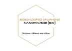 Boron Doped Graphene Nanopowder (B/C)