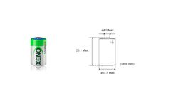 Model XL-050F - Thionyl Chloride Lithium Battery