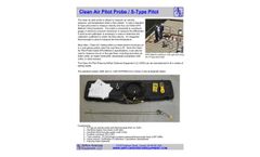 ASE - Clean Air Pitot Probe/S-Type Pitot - Brochure