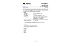 ABLIC - Model S-812C Series - 16 V Input, 75 mA Voltage Regulator - Brochure