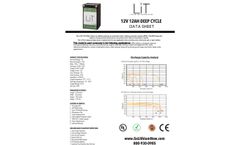 Model LiT12 - Lithium Batteries - Datasheet