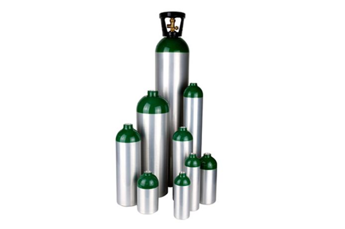 Model L6X Aluminum - Medical Oxygen Cylinder