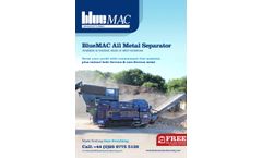 BlueMAC - Model Mobile AMS - All Metal Separator Datasheet