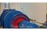 Francis Hydro Turbine Generator For 850KW Hydropower Project - Video