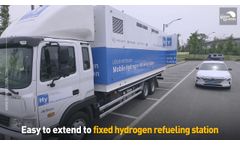 Hylium Industries Mobile Hydrogen Refueling Station - mHRS - Video