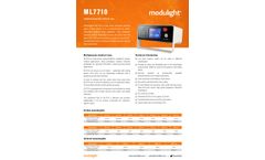 Modulight - Model ML7710 - Medical Laser for Clinical Use - Brochure