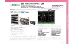 Eco Marine Power Offshore - Data Sheet