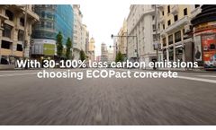 ECOPact Concrete ??? A Big Difference in Low-Carbon Building - Video