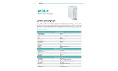 inavitas - Model MCU+ - Master Controller Unit With Linux Os - Brochure