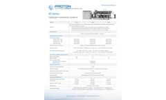 Advanz - Model M Series - Industrial Hydrogen Generation System Datasheet