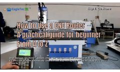 How to Use a CNC Router A Practical Guide for Beginners A to Z - Video