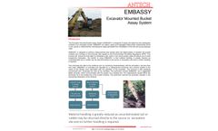 ANTECH - Model G3102-4216 - Excavator Mounted Bucket Assay System - EMBASSY - Datasheet