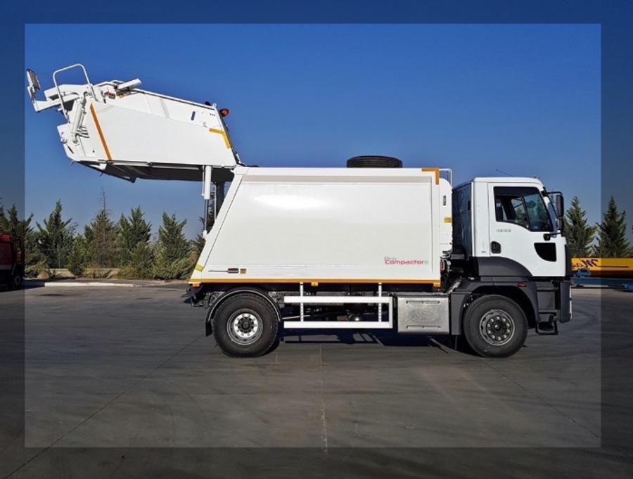 Procompactor Refuse Garbage Compactor Trucks (Rear-Loader Waste ...