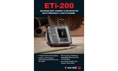 ETher NDE - Model ETi-200 - Advanced Eddy Current Flaw Detector - Brochure