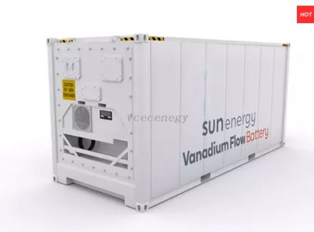 VCEC - Model VRFB-50 - 50KW Module Containered Vanadium Redox Flow Battery Energy Storage System