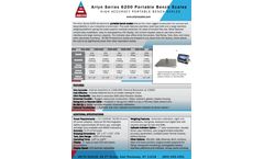 6200 Series Bench Scales - Specification Sheet