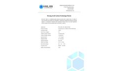 Hailan - Strong Acid Cation Exchange Resin Cross-Linked 7% - Brochure