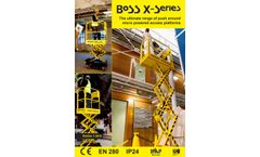 Boss - Model X3X - Scissor Lift - Brochure