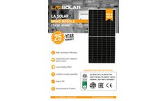 Solar Panels - LS430-450HC - Brochure
