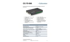 Celeroton - Model CC-75-500 - Converter Datasheet