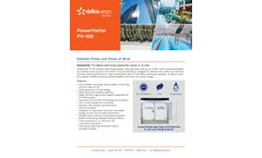 Powerverter - Model PV-100 - Combined Heat and Power (CHP) System Datasheet