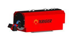 KRIGER - Model GN-10 - Industrial Fire Tube Two-way Gas Boiler