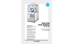 LEANCAT - Model PTS-10 - Fuel Cell Test Station - Brochure