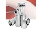 DuraTech - 10-24 Inch All-Fuel, Double-Wall Chimney System
