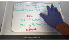 GGG Gadolinium Gallium Garnet Crystal Substrates - Video
