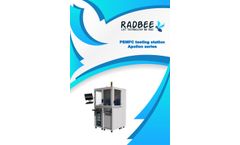 RadBee - Model Apollon Series - PEMFC Testing Station - Brochure