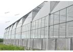 Sawtooth Greenhouse High Standard Ventilation Multi-Span Greenhouse