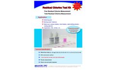 Residual Chlorine Test Kit - Brochure