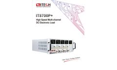 ITECH - Model IT8700P+ - High Speed Multi-channel DC Electronic Load - Brochure