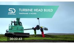 SD Wind Energy Turbine Head Build - Video