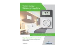 Verdant - Model VX - Energy Management Thermostat - Brochure
