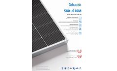 Schutten - Model 210 MONO Series - High Efficiency Solar Modules - Brochure