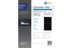 CSUN Solar - Model CSUN380-120M-166 - Half-cell Solar Module - Brochure