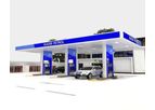 Space Frame Prefabricated Roof Gas Station Roof Design