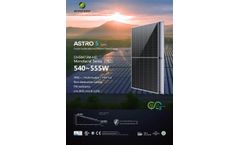 Astronergy - Model ASTRO 6 670W Monofacial Series (210) - Ultra-High Power Modules - Brochure