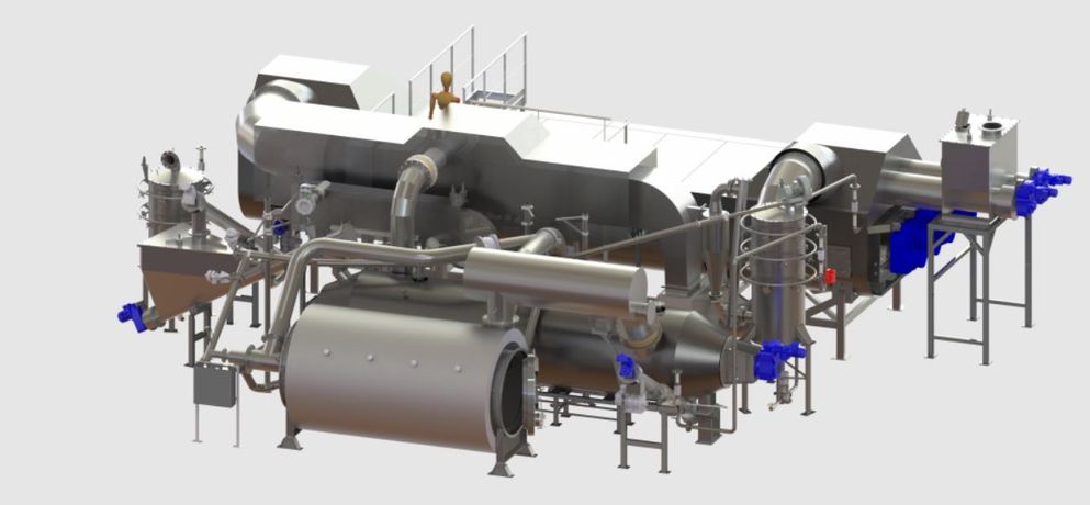 Integrated Steam-Drying And Pyrolysis